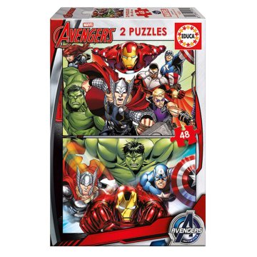 Detské puzzle Marvel Avengers Educa (2 x 48 pcs)