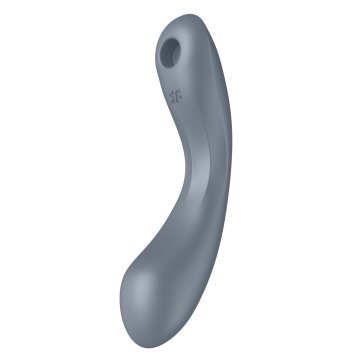 Sací stimulátor na klitoris Satisfyer Curvy Trinity 1 Sivá