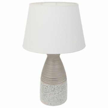 Stolná lampa Alexandra House Living Striebro Keramický 14 x 36 x 14 cm