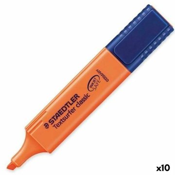 Svietiaci zvýrazňovač Staedtler Textsurfer Classic Oranžová 10 kusov