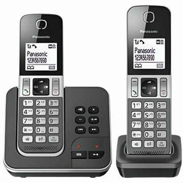 Bezdrôtový telefón Panasonic KX-TGD322 Biela Čierna Čierna/Sivá