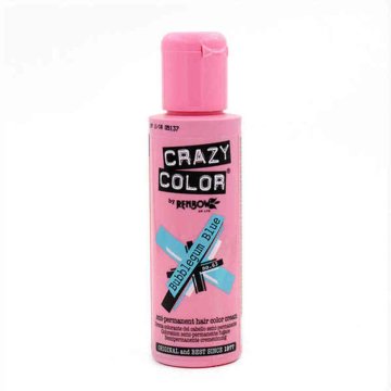 Polopermanentná farba Crazy Color 002281 Nº 63 Bubblegum Blue (100 ml)