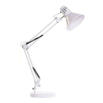 Stolná lampa DKD Home Decor Biela Kov (22 x 39 x 69 cm)