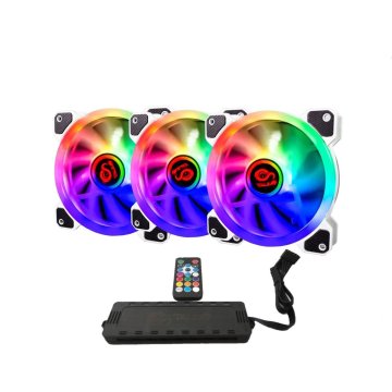 Ventilátor počítačovej skrine Talius IRIS SPECTRUM ARGB/CRONOS Ø 12 cm (3 kusov)