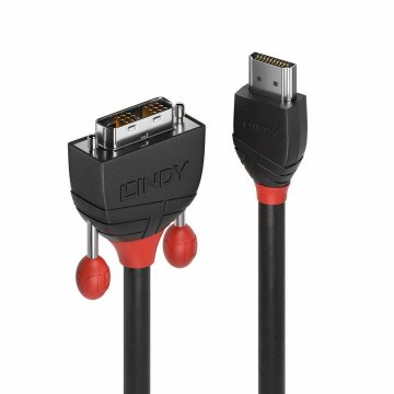 Kábel HDMI na DVI LINDY 36270 Čierna 1 m