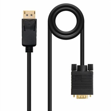 Adaptér DisplayPort na VGA NANOCABLE 10.15.4401 1 m Čierna