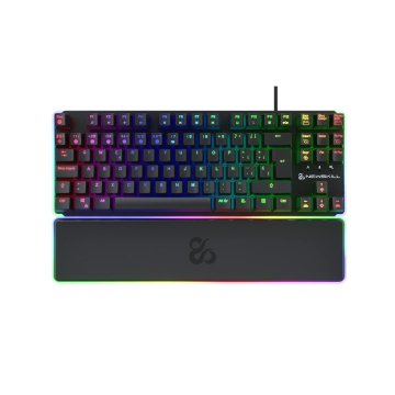 Herná klávesnica Newskill Gungnyr TKL Pro Čierna LED RGB Španielska Qwerty